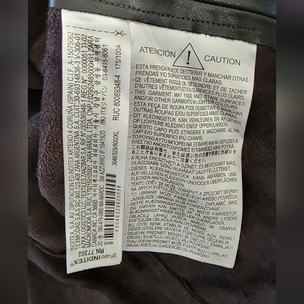Zara Black Sleeveless Vest DRESS with Gold Buttons size XL - Picture 5 of 7